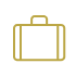 Icon illustration of a suitcase
