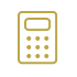 Icon illustration of a calculator